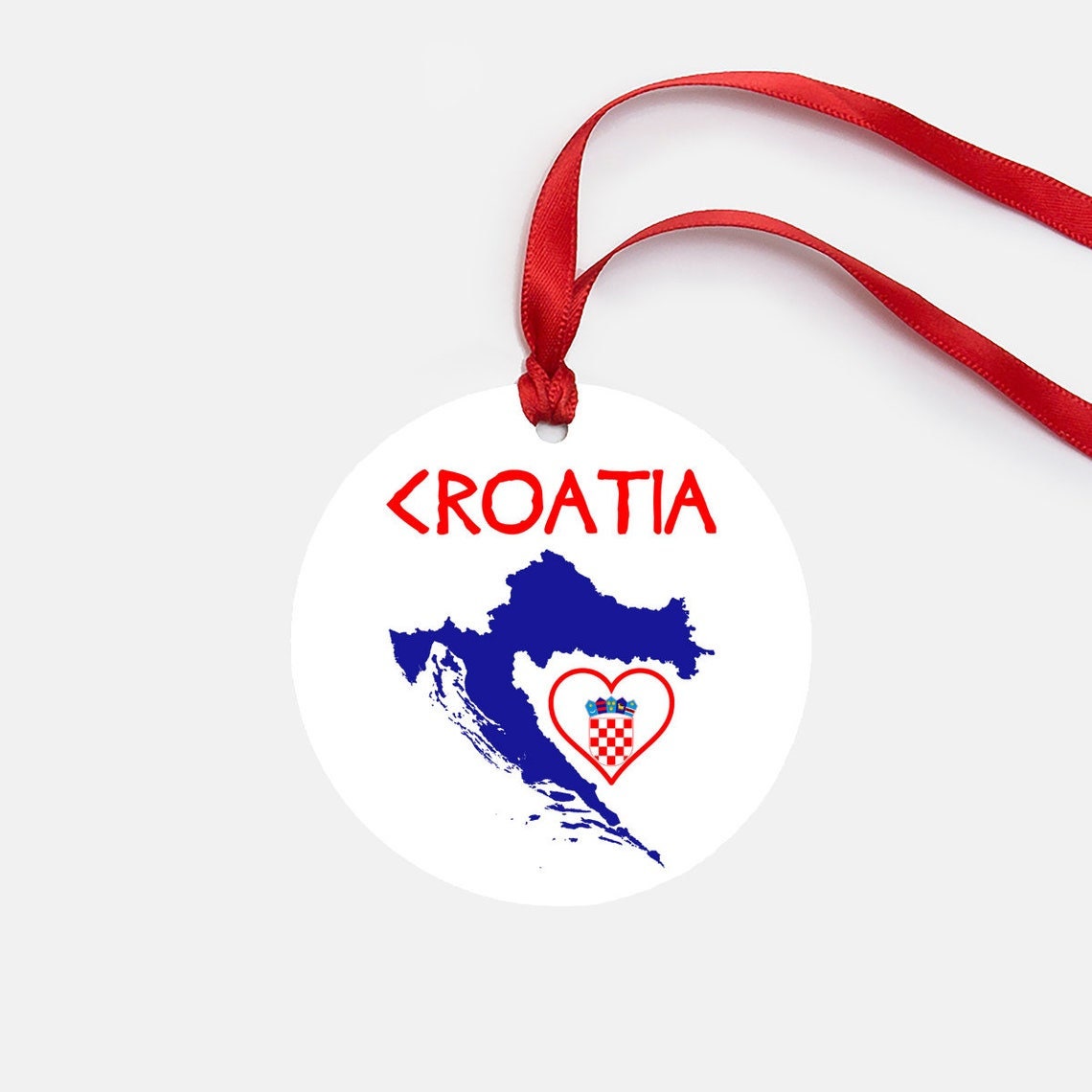 Croatia Ornament