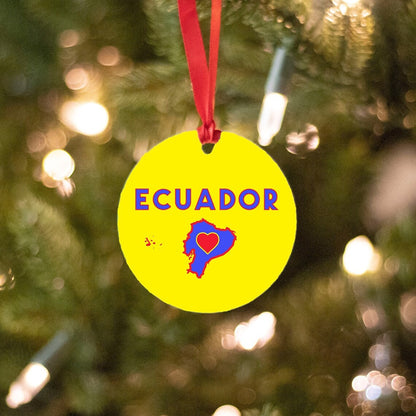 Ecuador Christmas Ornament