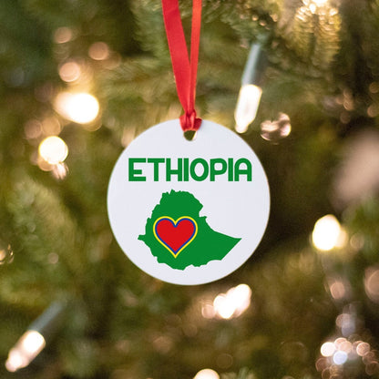 Ethiopia Christmas Ornament