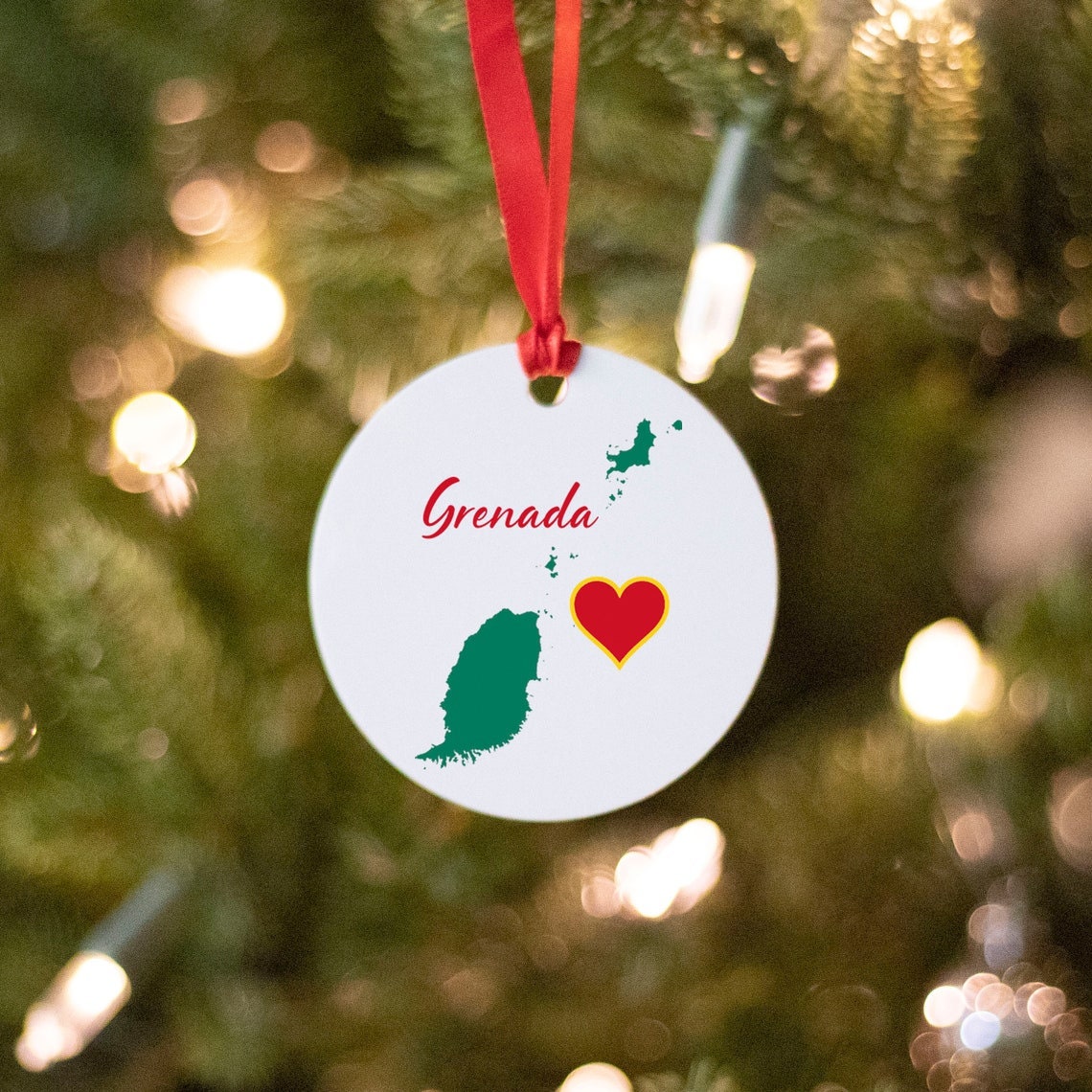 Grenada Christmas Ornament