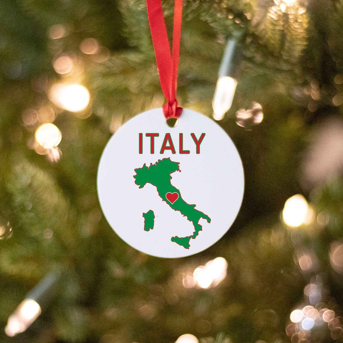 Italy Christmas Ornament