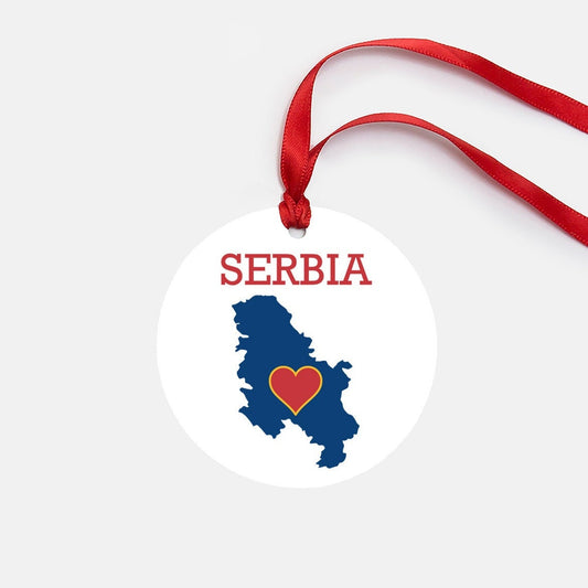 Serbia Ornament