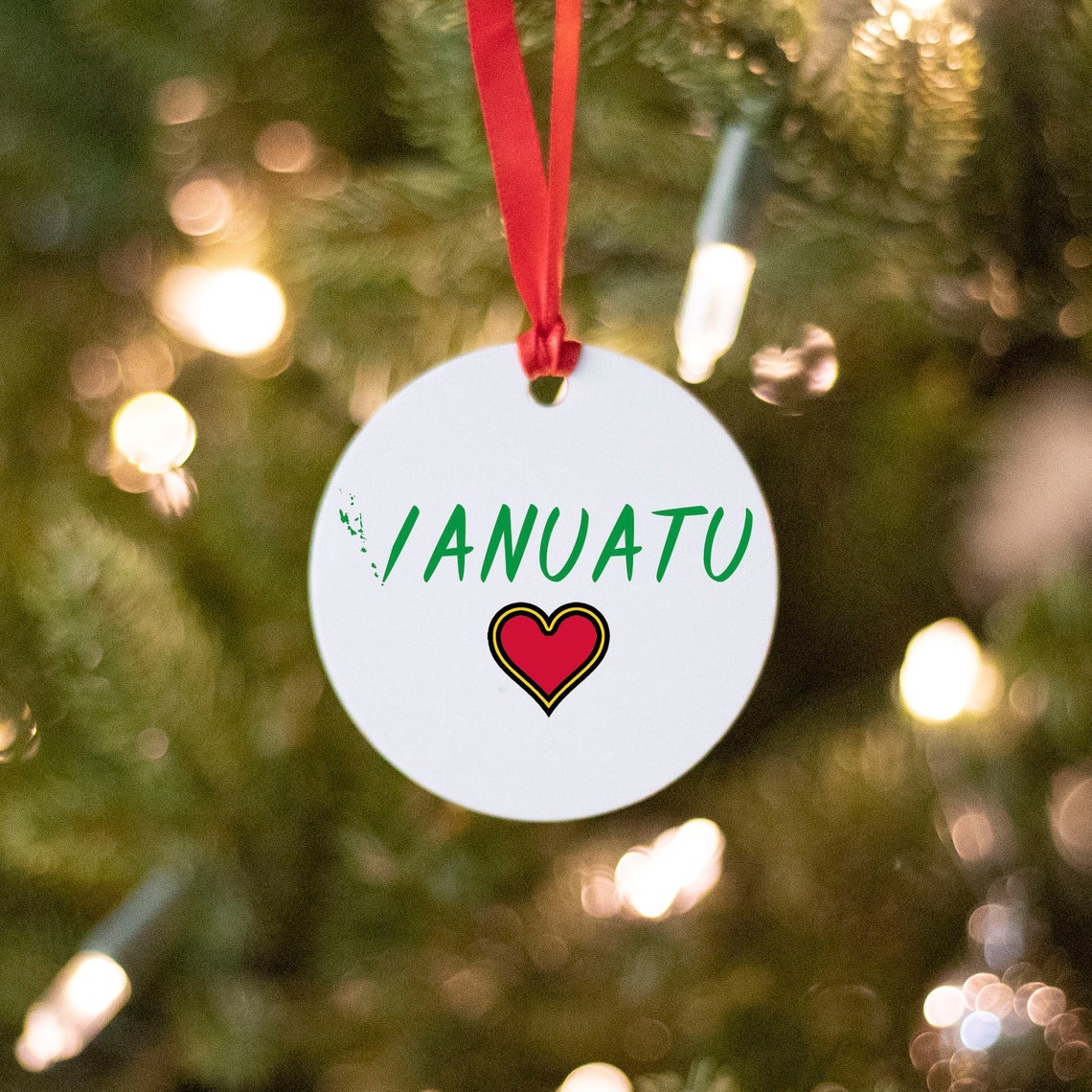 Vanuatu Christmas Ornament