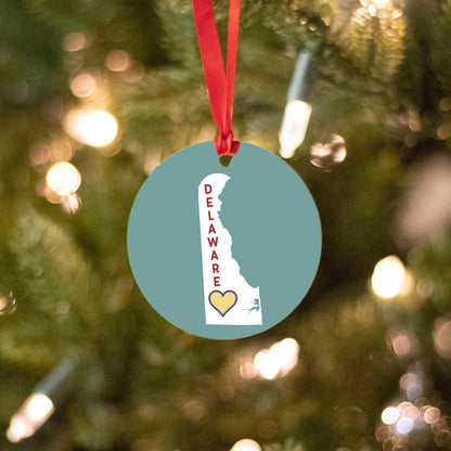 Delaware Christmas Ornament