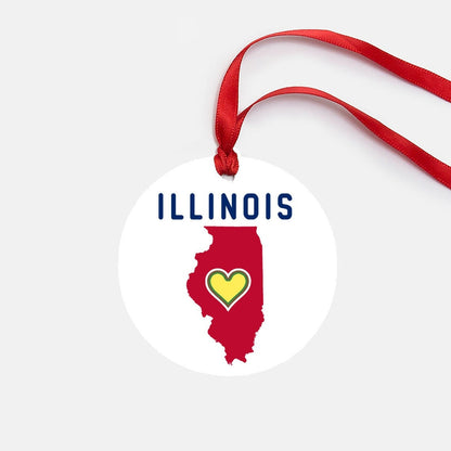 Illinois Ornament