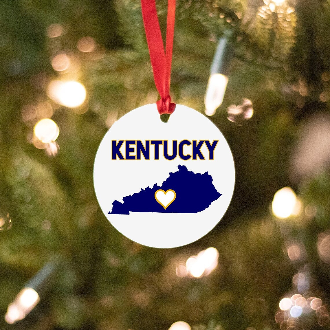 Kentucky Christmas Ornament