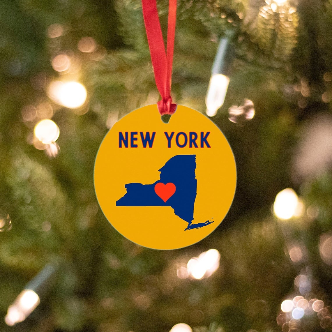 New York Christmas Ornament