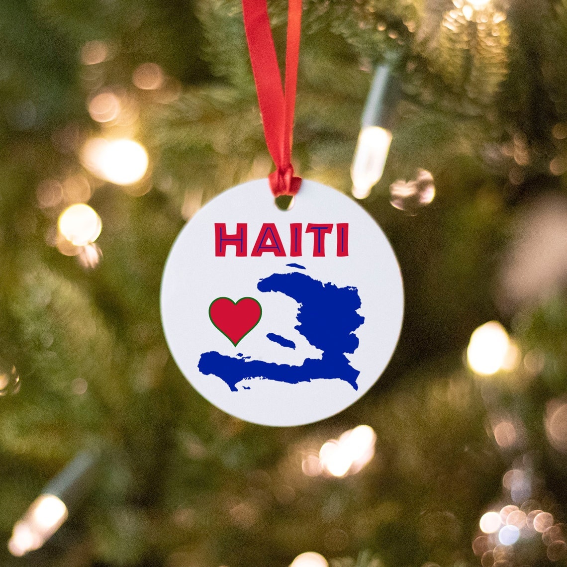 Haiti Christmas Ornament