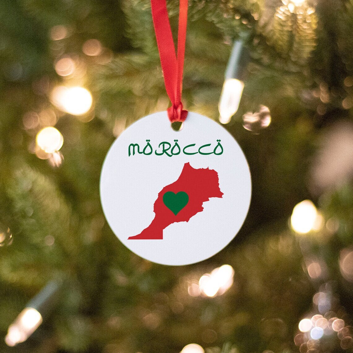 Morocco Christmas Ornament