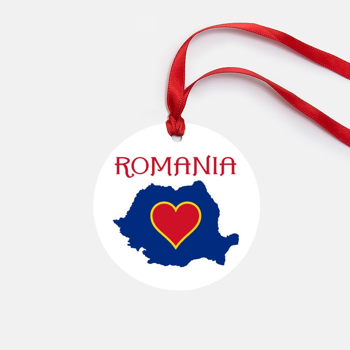 Romania Ornament