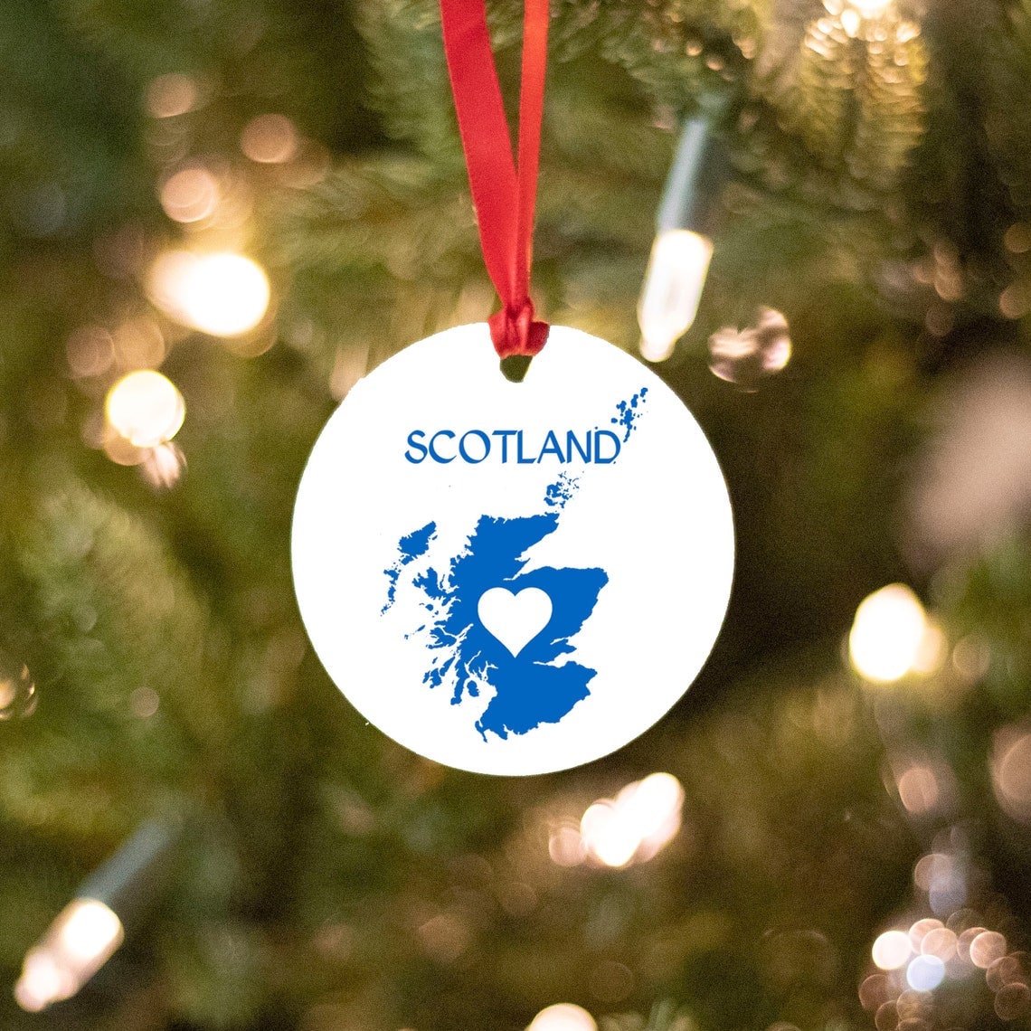 Scotland Christmas Ornament