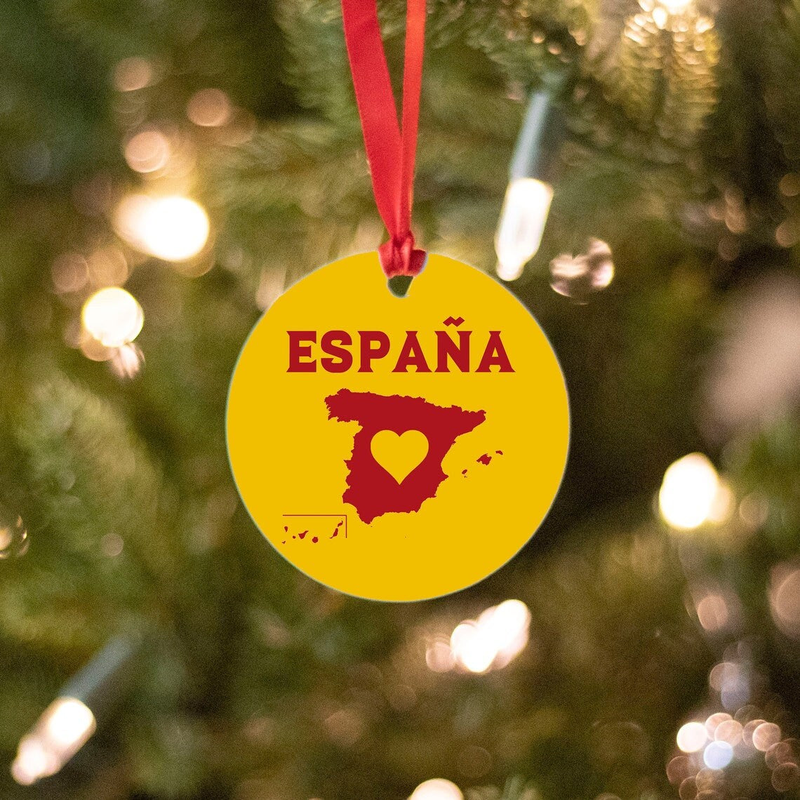 Spain Christmas Ornament