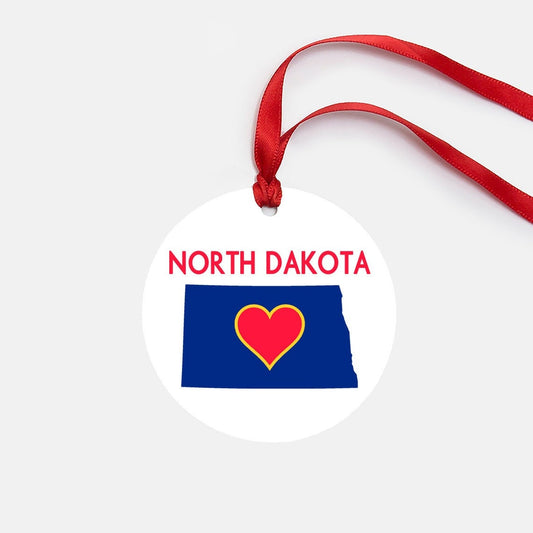 North Dakota Ornament