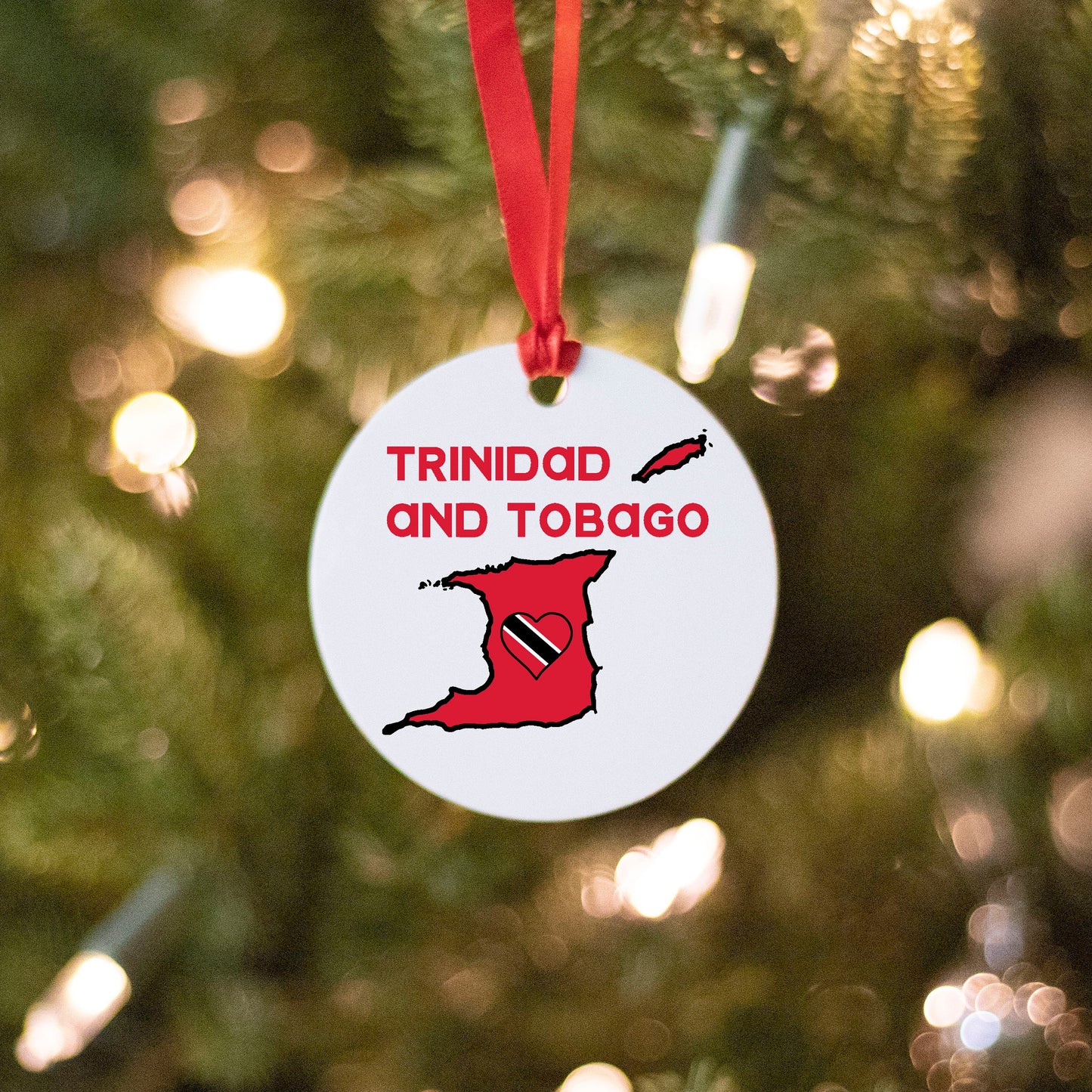 Trinidad and Tobago Christmas Ornament