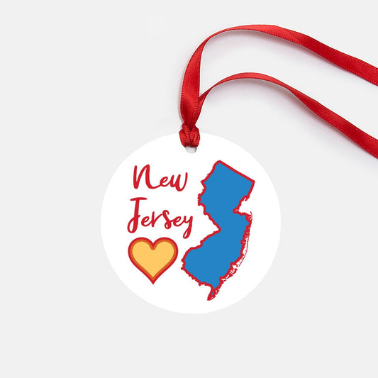 New Jersey Ornament