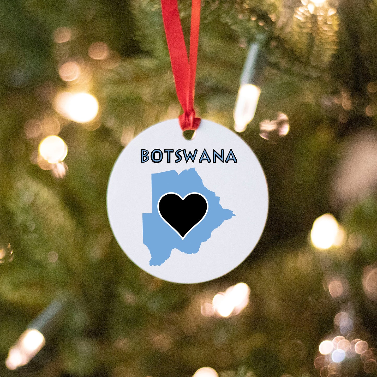 Botswana Christmas Ornament