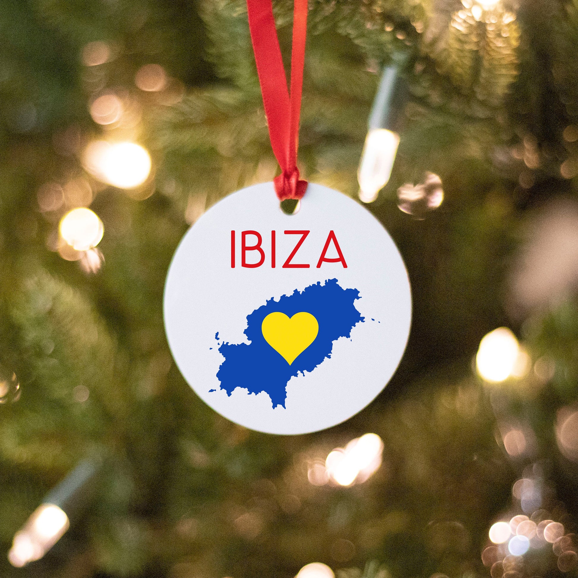 Ibiza Christmas Ornament