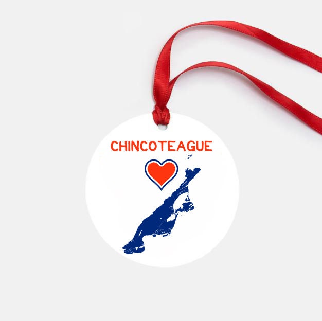 Chincoteague Island Ornament