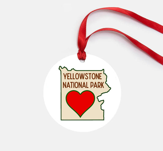 Yellowstone National Park Ornament