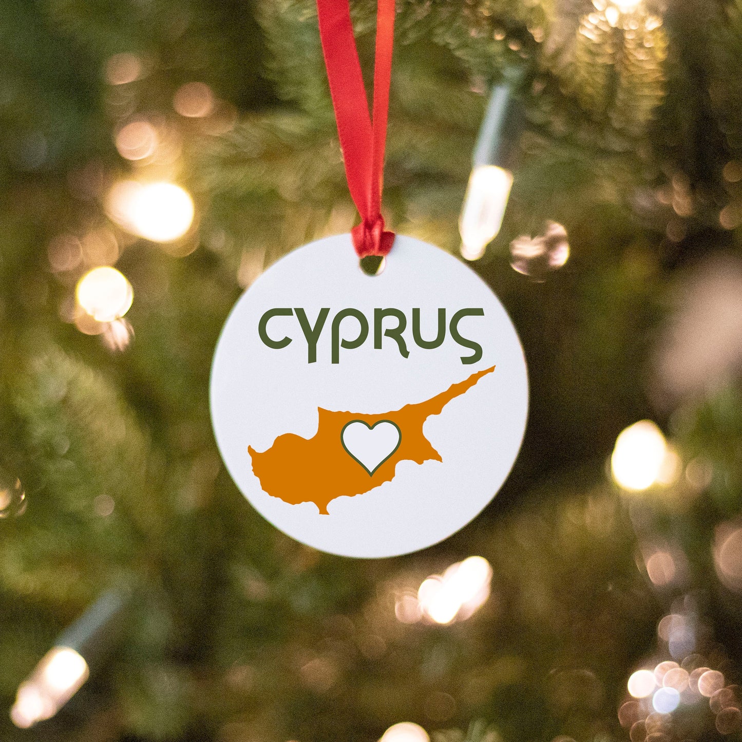 Cyprus Christmas Ornament