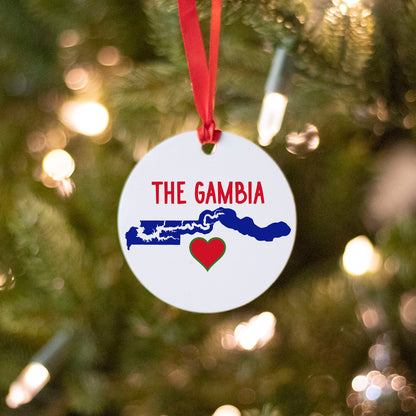 The Gambia Christmas Ornament