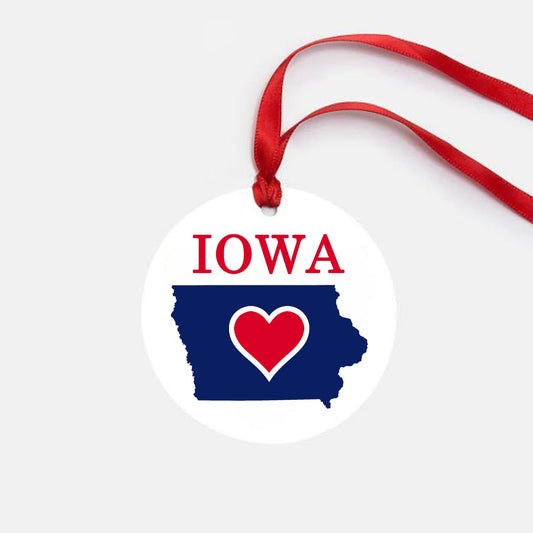 Iowa Ornament