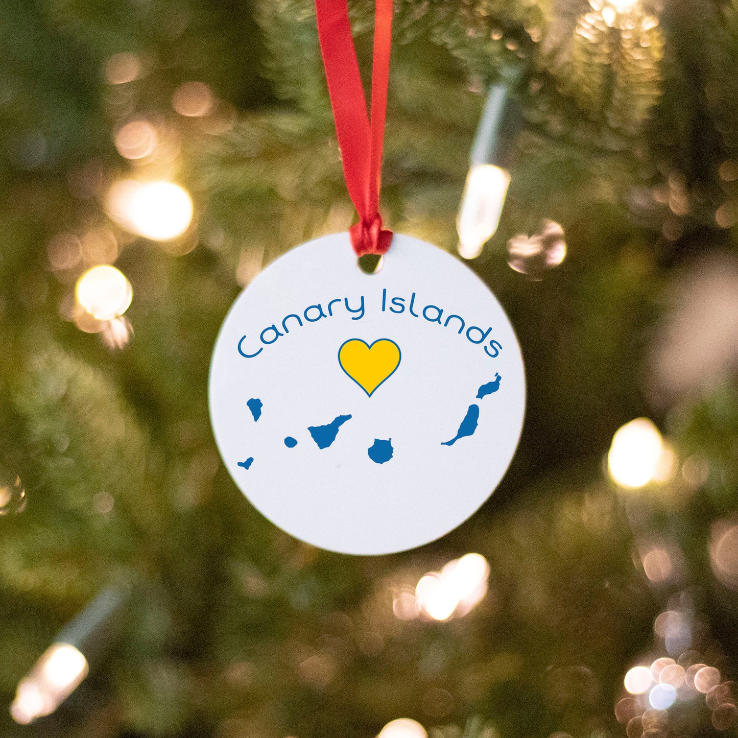 Canary Islands Christmas Ornament