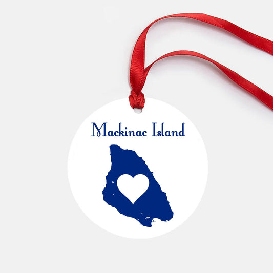 Mackinac Island Ornament