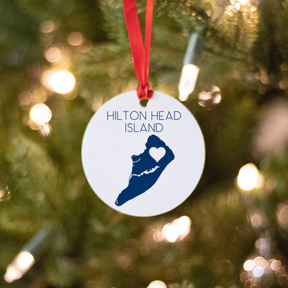 Hilton Head Island Christmas Ornament