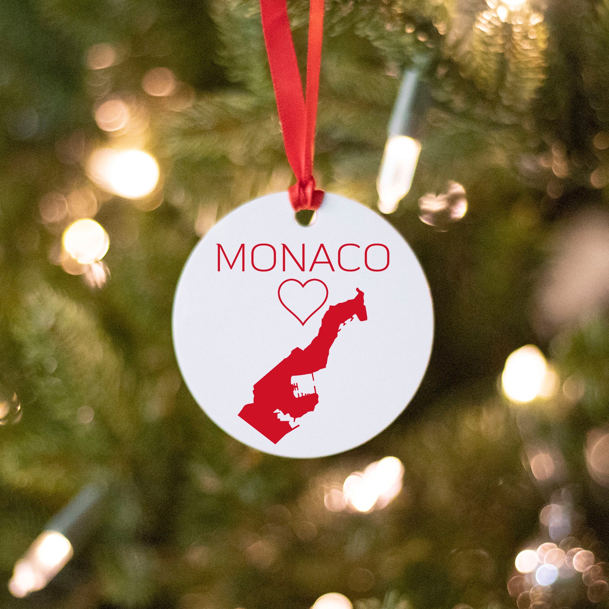 Monaco Christmas Ornament