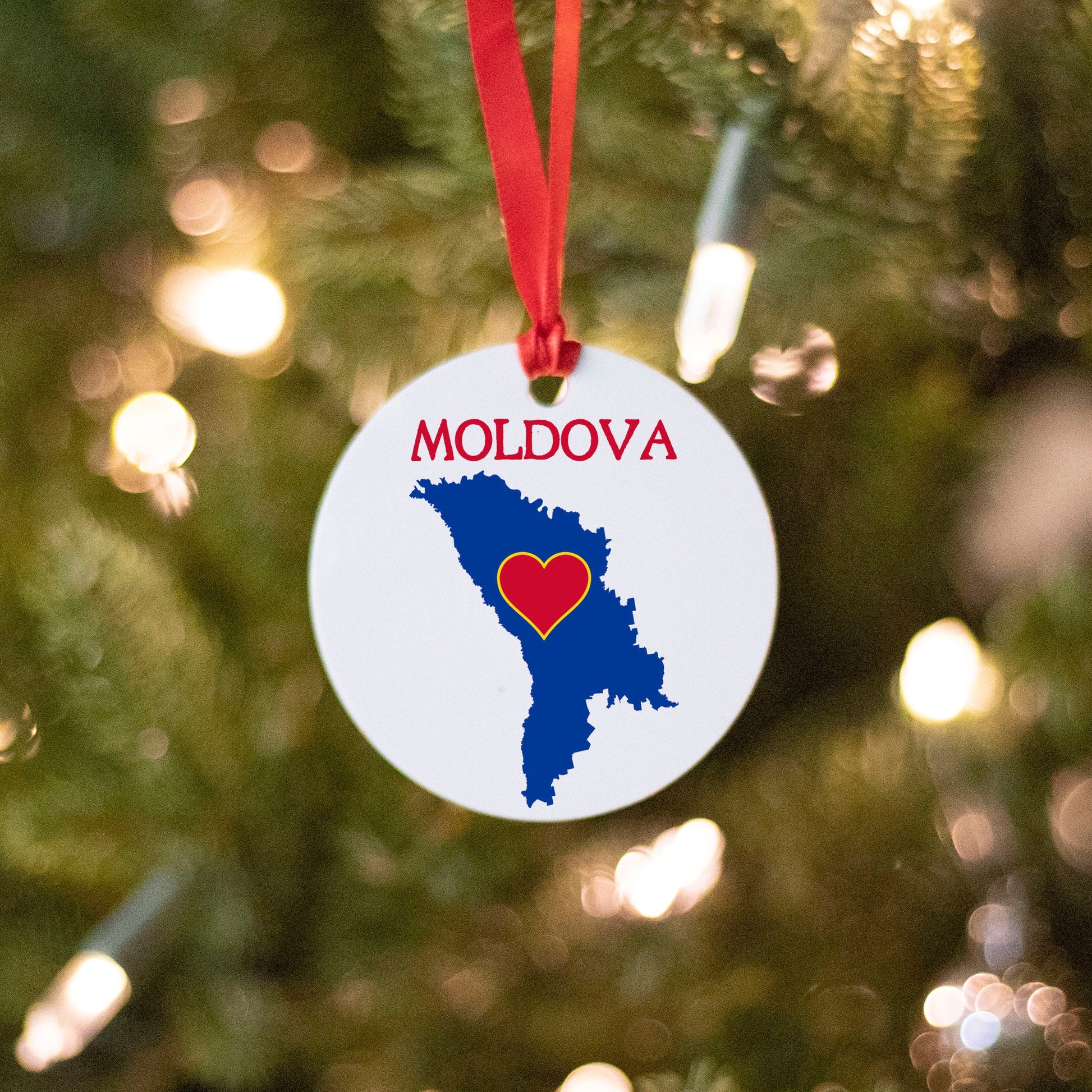 Moldova Christmas Ornament